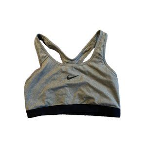 Grey Nike Sports Bra